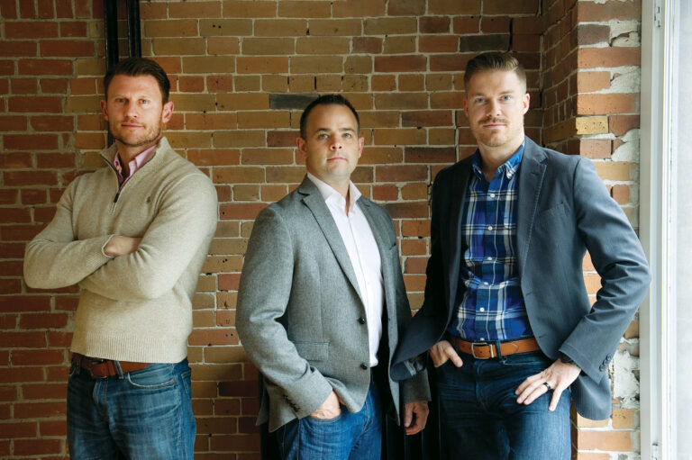 Kristian Firth, Darren Anthony and Caleb White of GCstrategies.