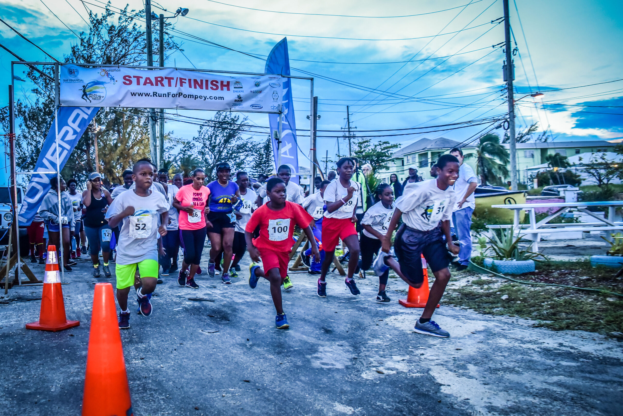 Image of children running in a race