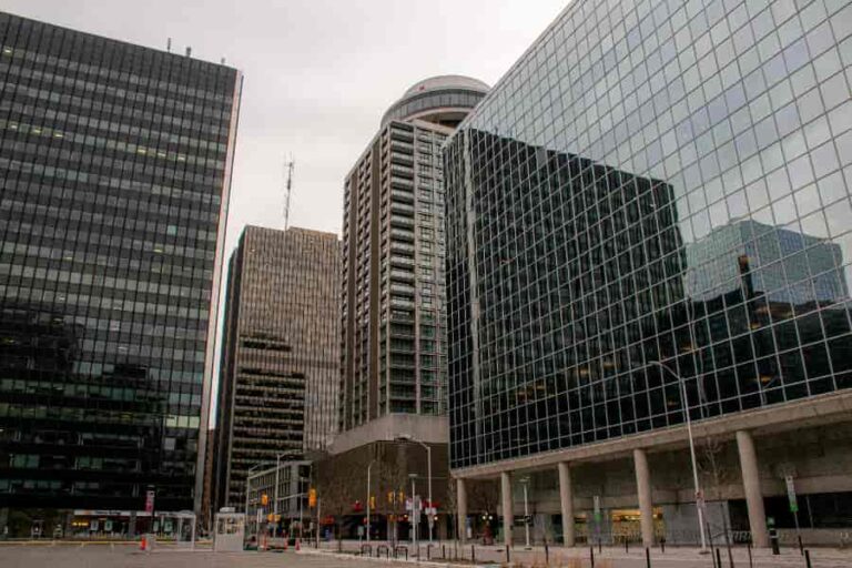 Downtown Ottawa streets