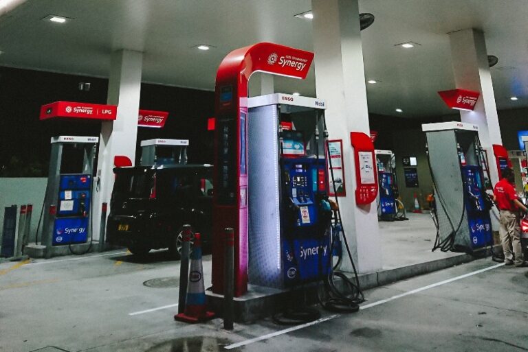 Esso gas station