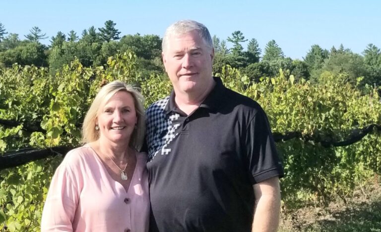 Lorraine Mastersmith and Shaun McEwan are the power couple behind KIN Vineyards.