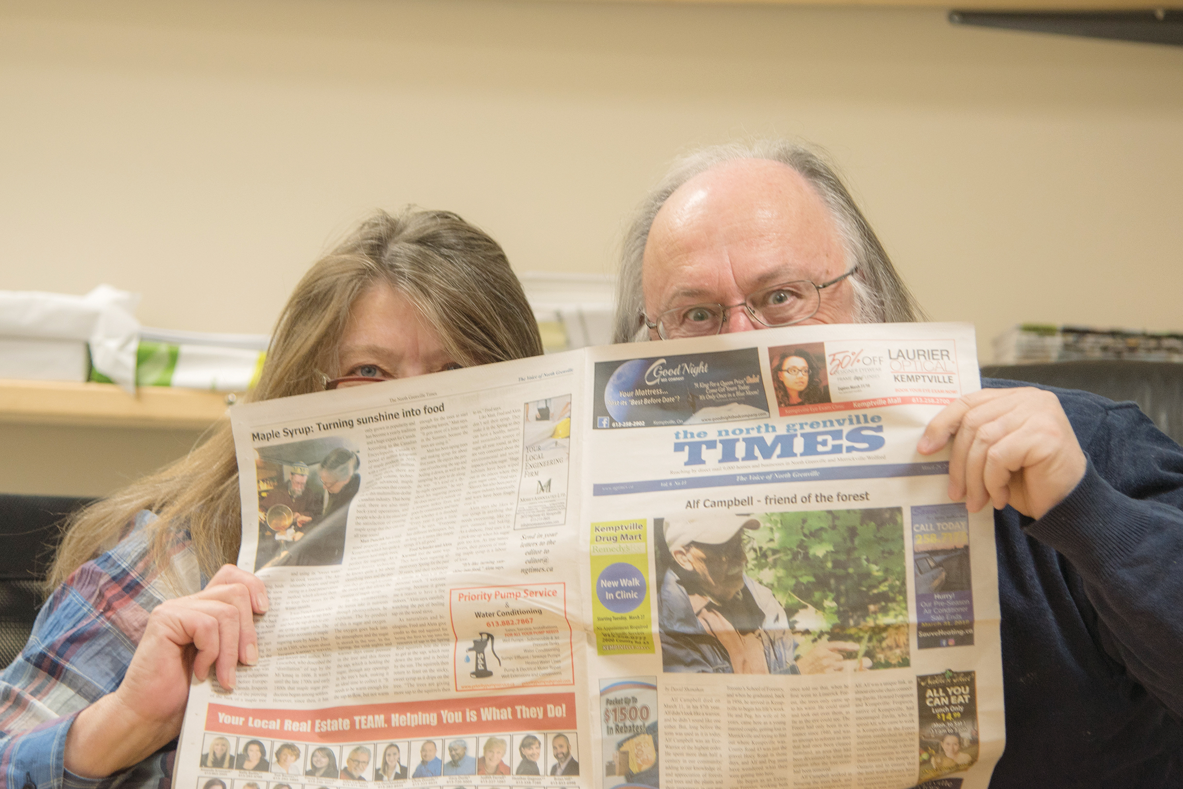 Marguerite Boyer and David Shanahan