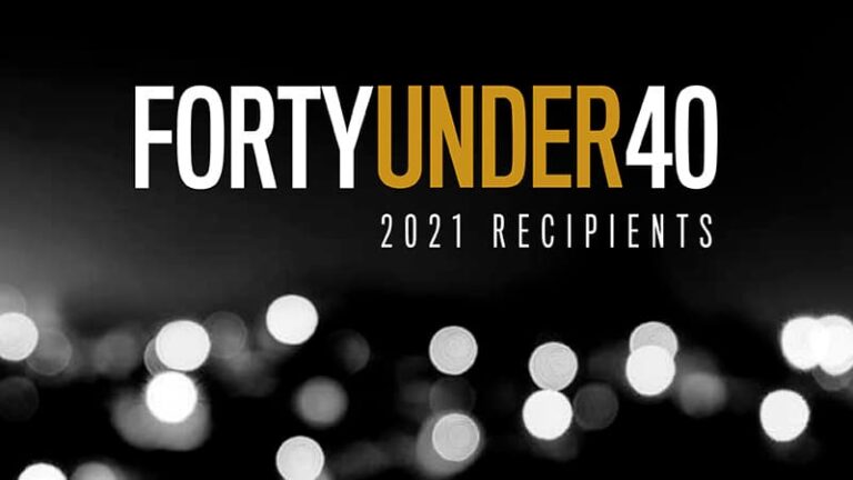 Forty Under 40 recipient profiles thumbnail