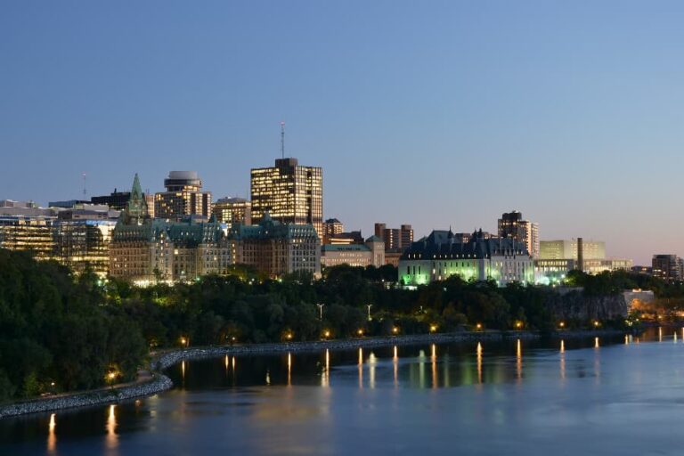 Ottawa night skyline