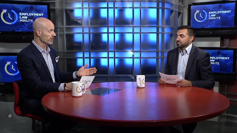 Employment Law Minute - Disciplining employees