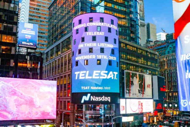 Telesat Nasdaq