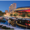 The Shaw Centre in downtown Ottawa is situated adjacent to the historic Rideau Canal