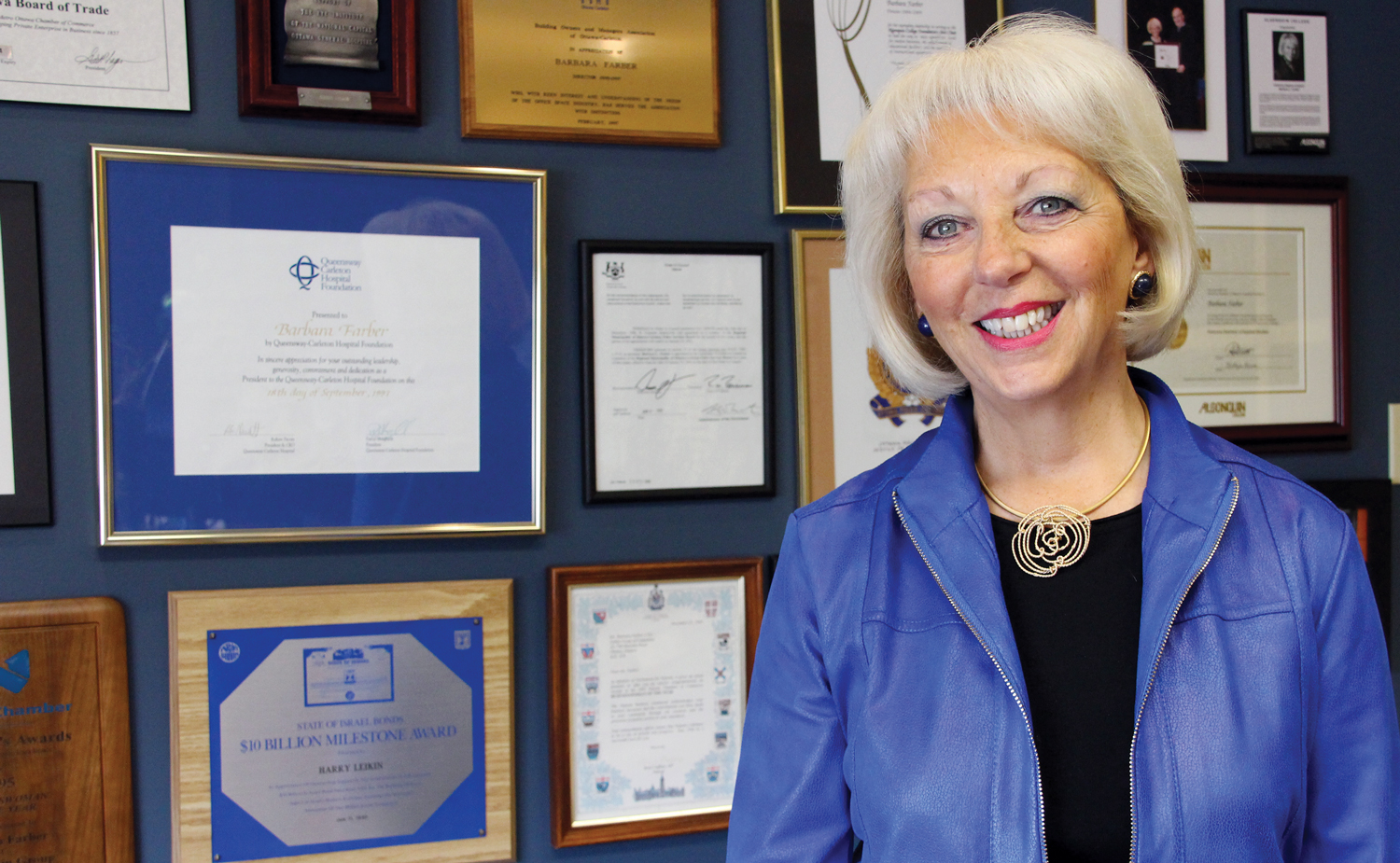 Barbara Farber is president of real estate developer Leikin Group. photo by caroline phillips