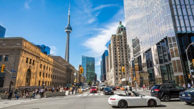 Toronto financial district