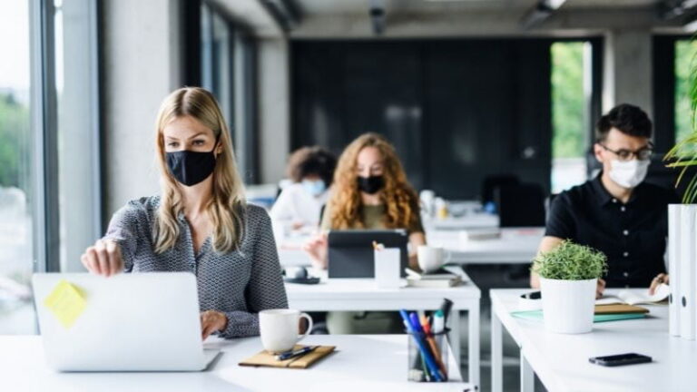 masks in the workplace