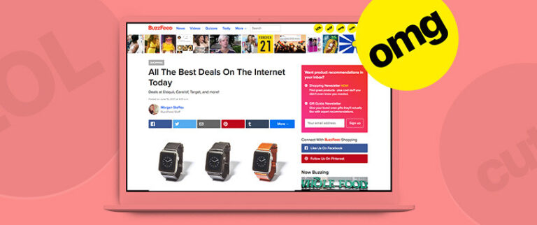 Shopify Buzzfeed