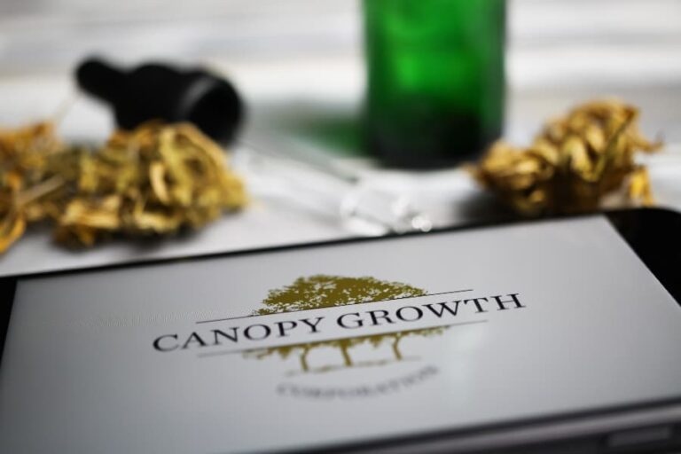 Canopy Growth stock image