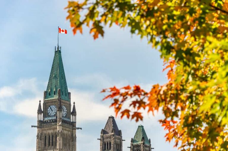 Peace Tower autumn
