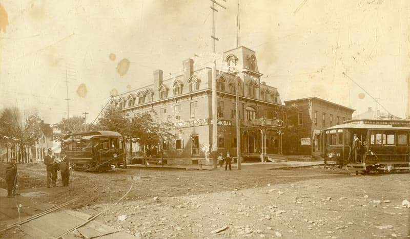 Prime Square property in 1800s