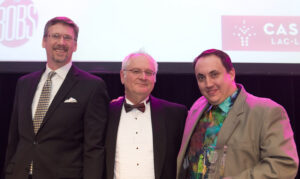 Purecolo team members James Mackenzie (left), COO/co-founder; Rainer Paduch, CEO/co-founder; and Mike Lalonde, co-founder.