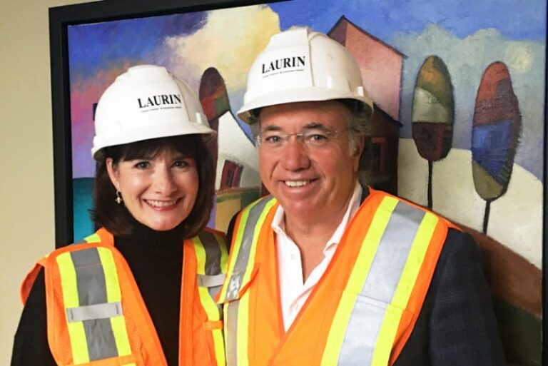 Andrea Laurin and Dennis Laurin