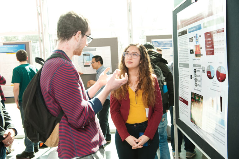 uOttawa - Grad Poster Day students