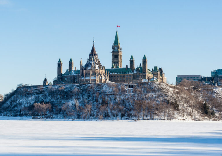 Parliament Hill winter