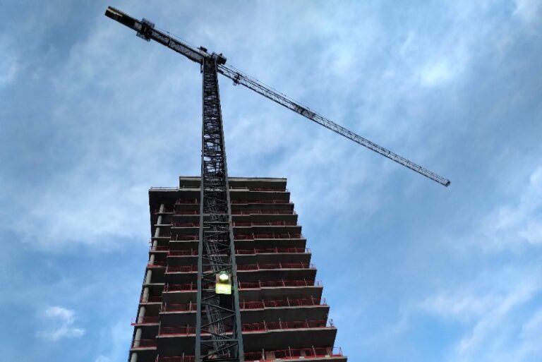 Construction crane - OBJ staff photo