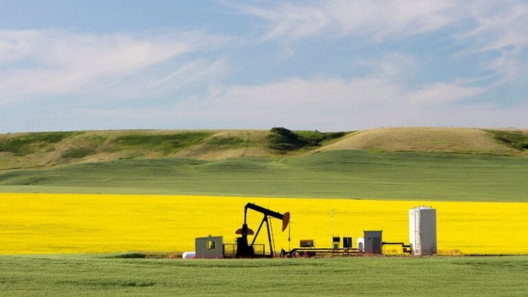 Alberta oil pump