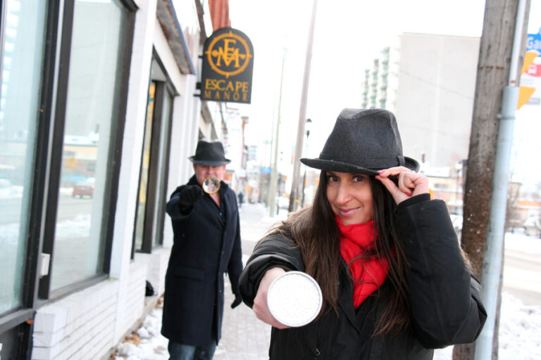 Steve Wilson and Lianne Laing