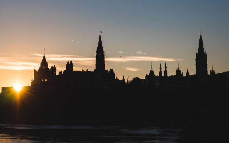 Parliament Hill dusk