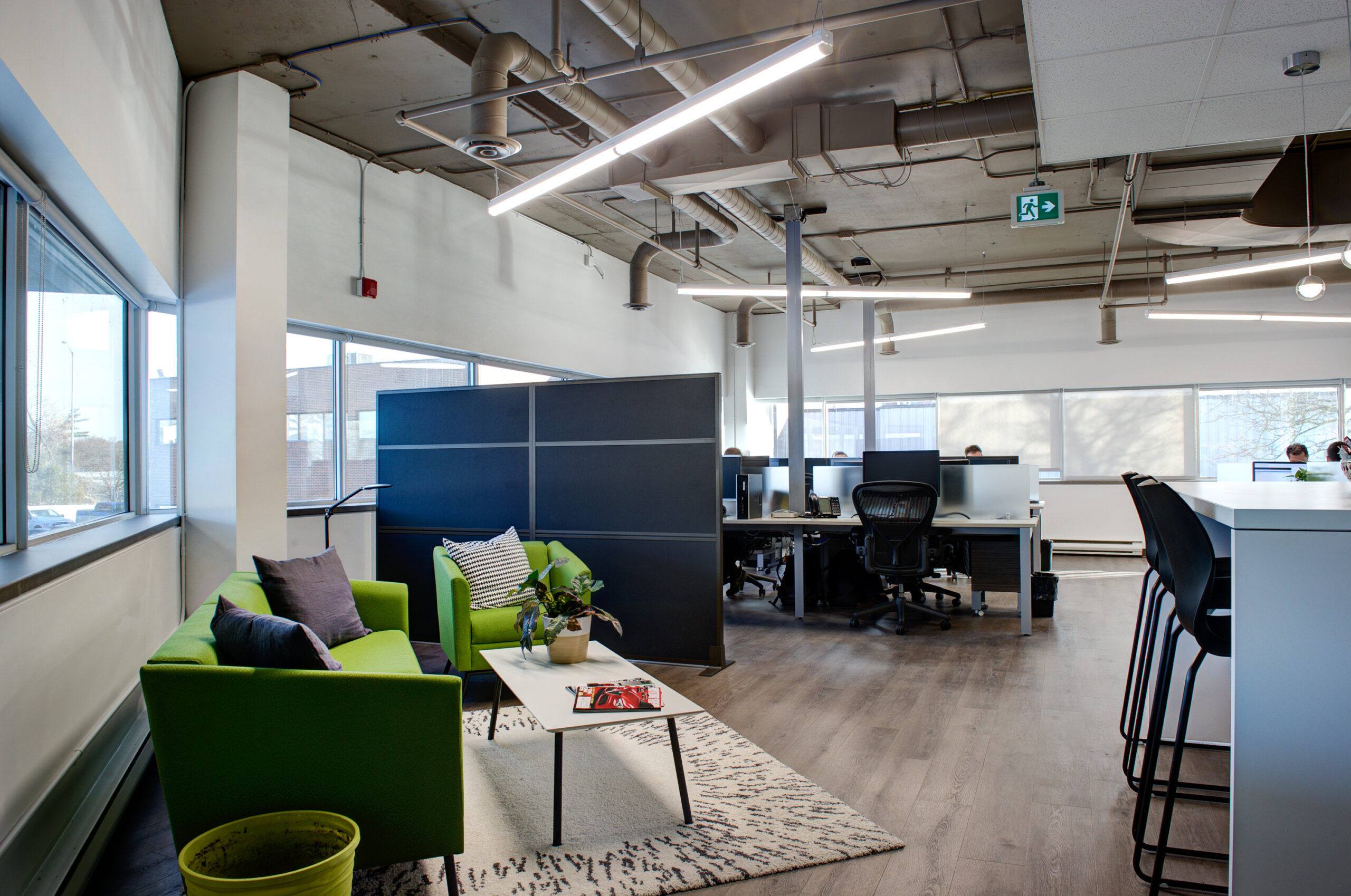 The HostedBizz office