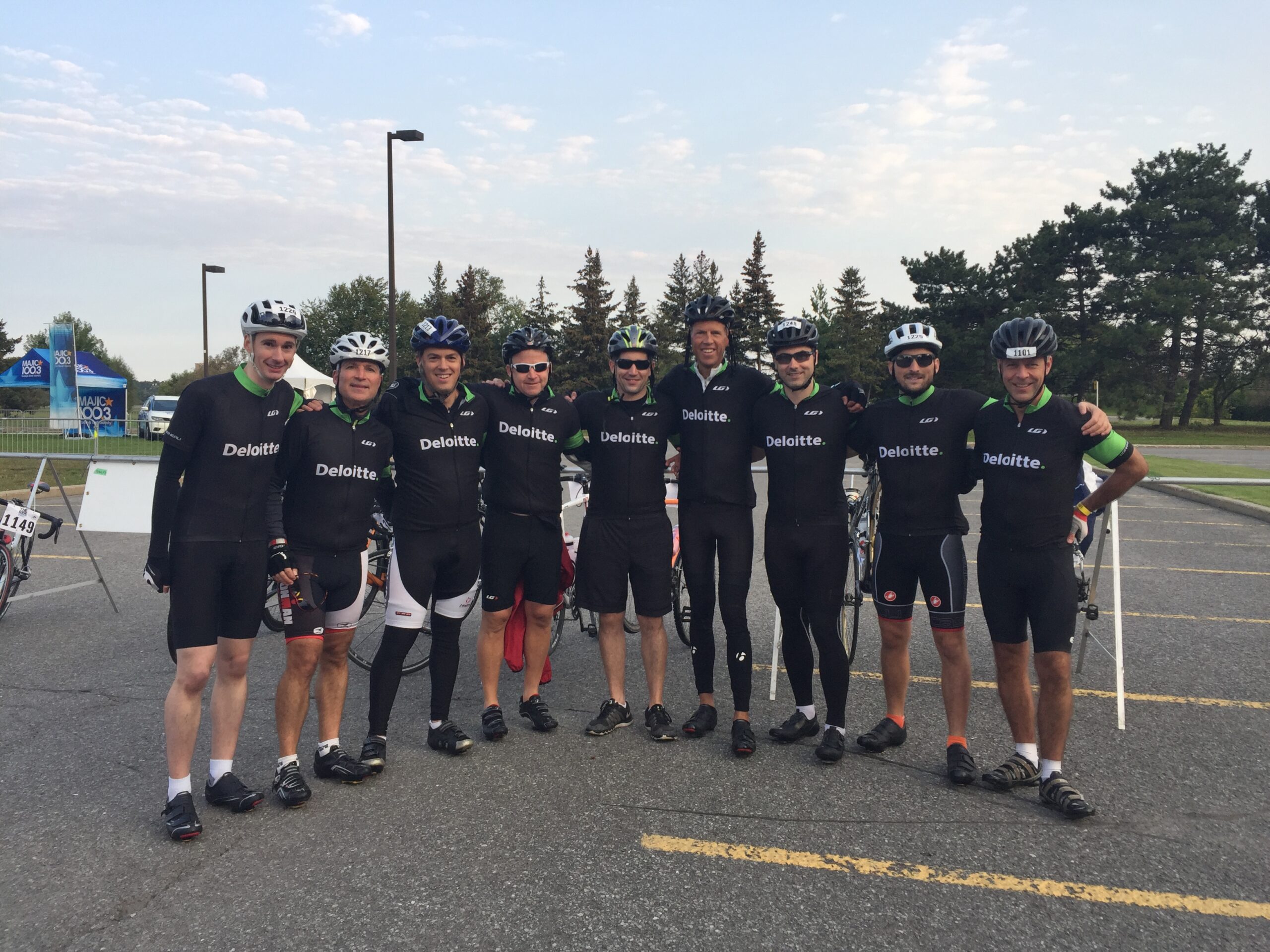 The Deloitte team from the 2017 RIDE