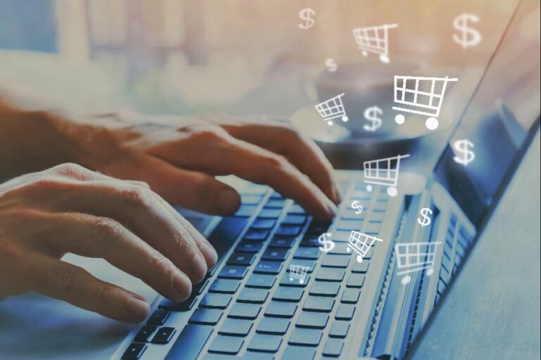 e-commerce stock image