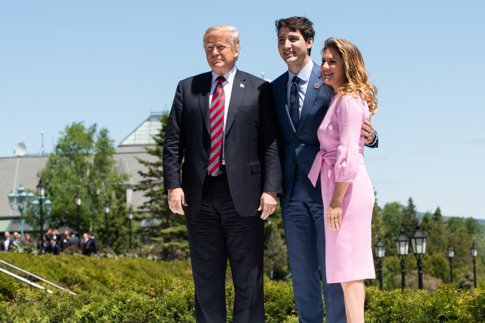 G7 Trump and Trudeau