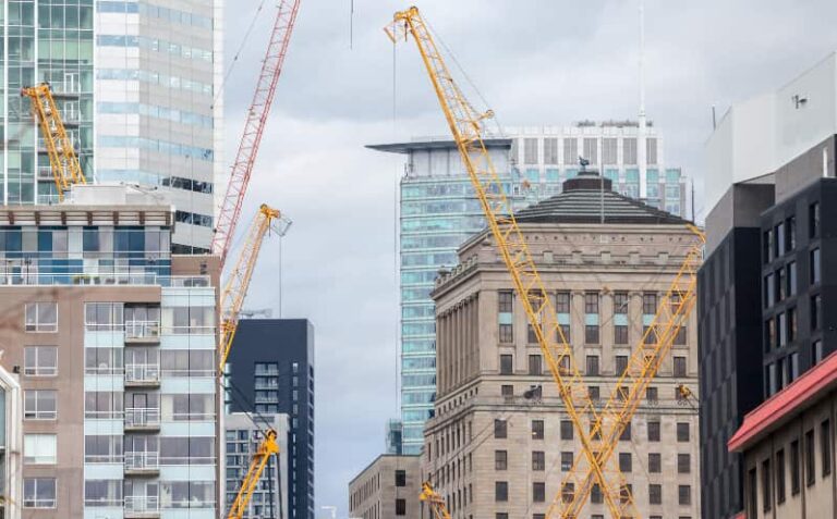 Construction cranes, conversion