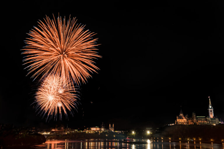 Canada Day fireworks