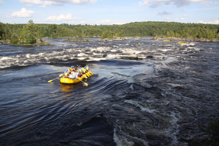 Rafting on the Ottawa River