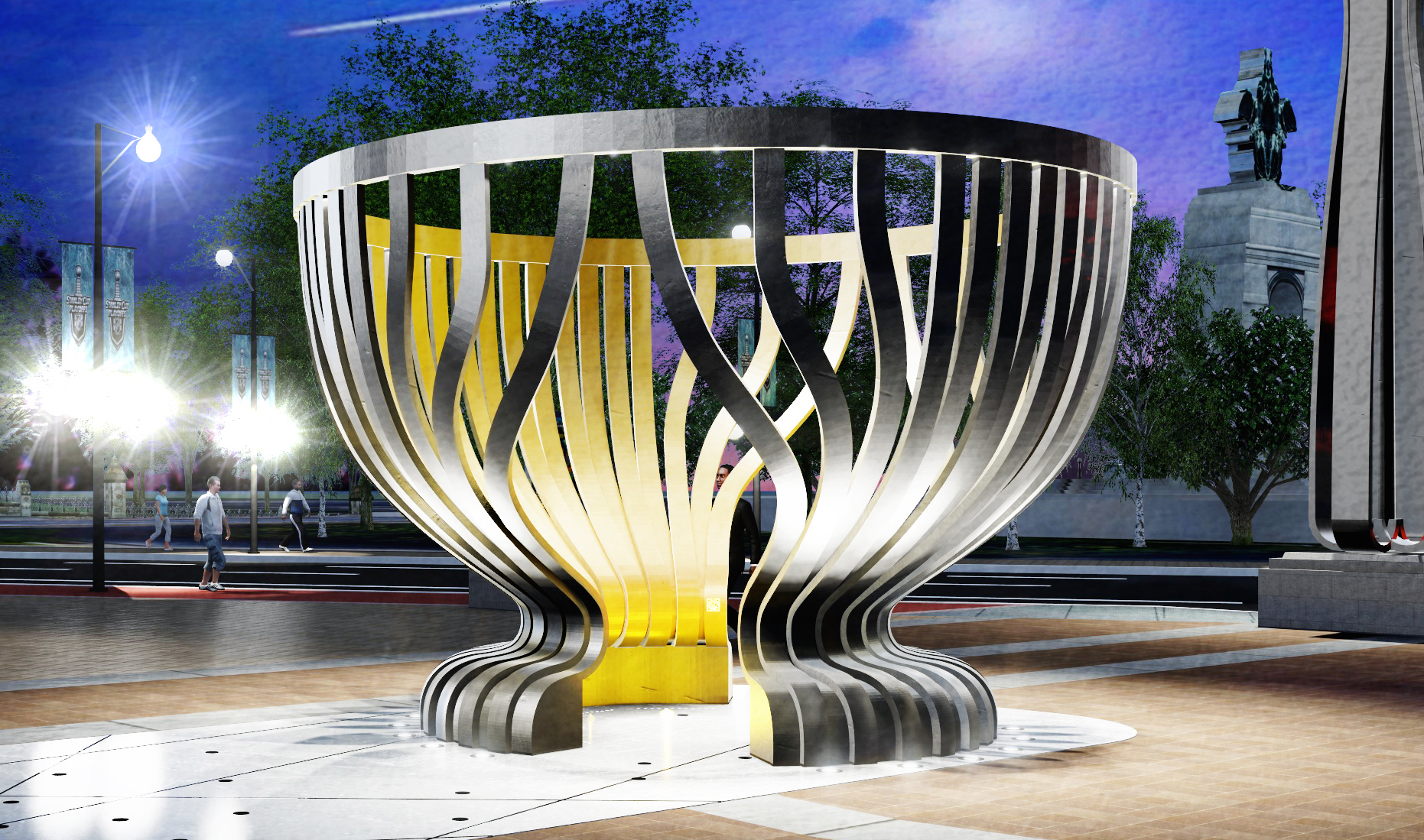 Stanley Cup monument