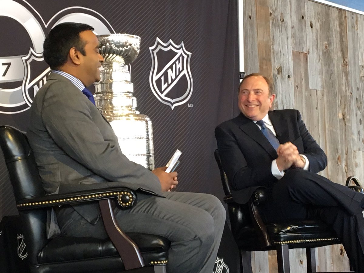 NHL commissioner Gary Bettman