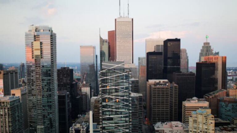 Toronto financial district