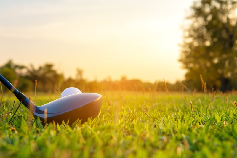 Sunset golf