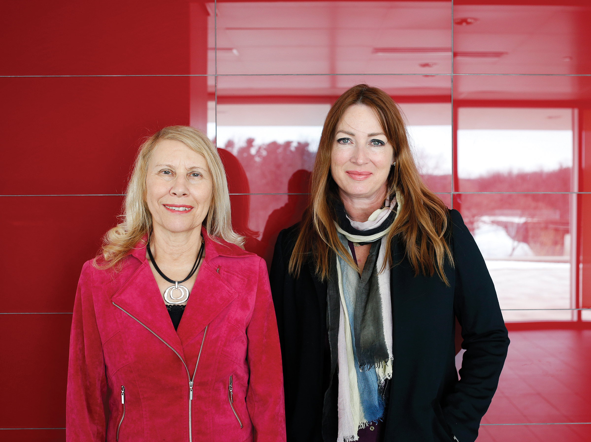 Clare Beckton and Janice McDonald