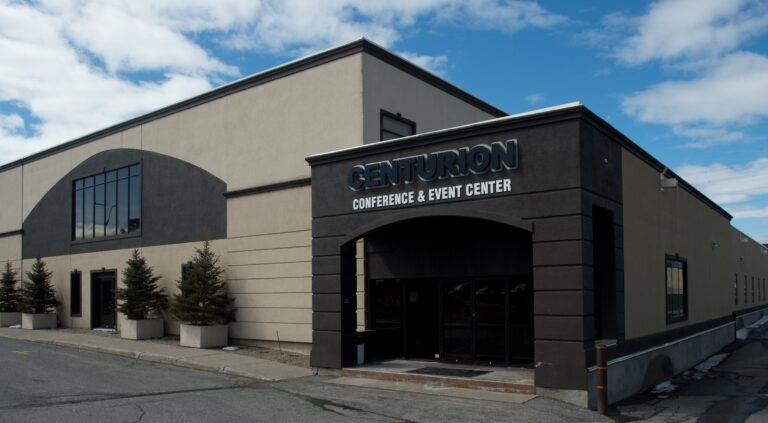 The new facade of the Centurion Conference and Event Center