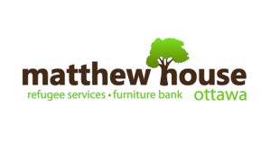Matthew House (Refugee Services and Furniture Bank) logo.