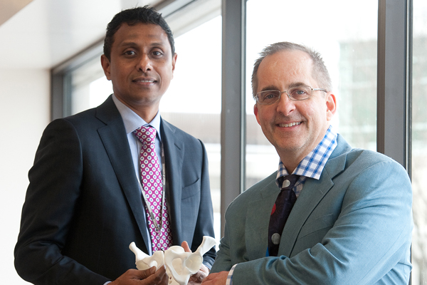 DR. ADNAN SHEIKH (LEFT) & DR. FRANK RYBICKI 