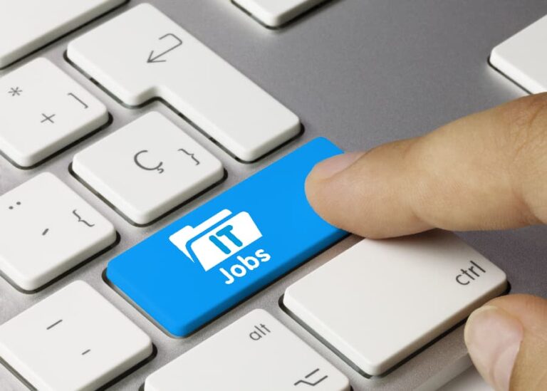 IT staffing stock image