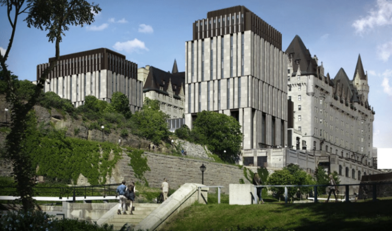 Revised Chateau Laurier design