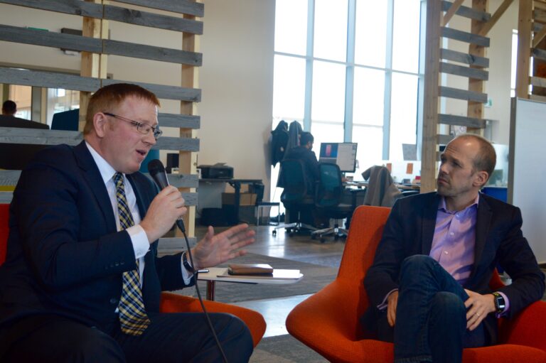 Robert Kingham and Ed Bryant