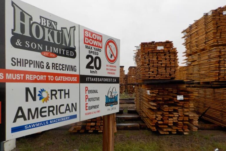 Renfrew lumber yard