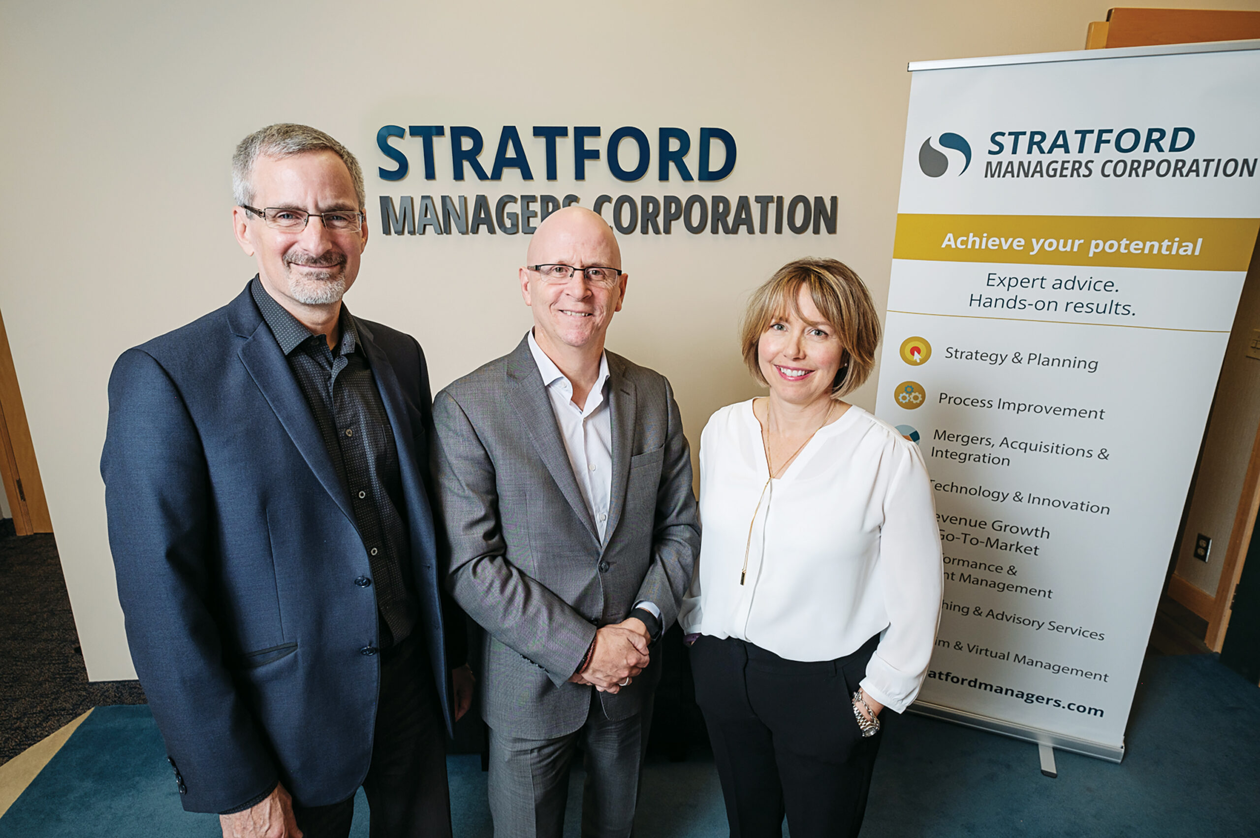 From left: Jim Roche