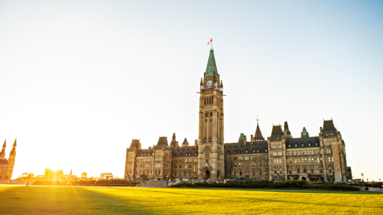 Image of the Canadian parliament