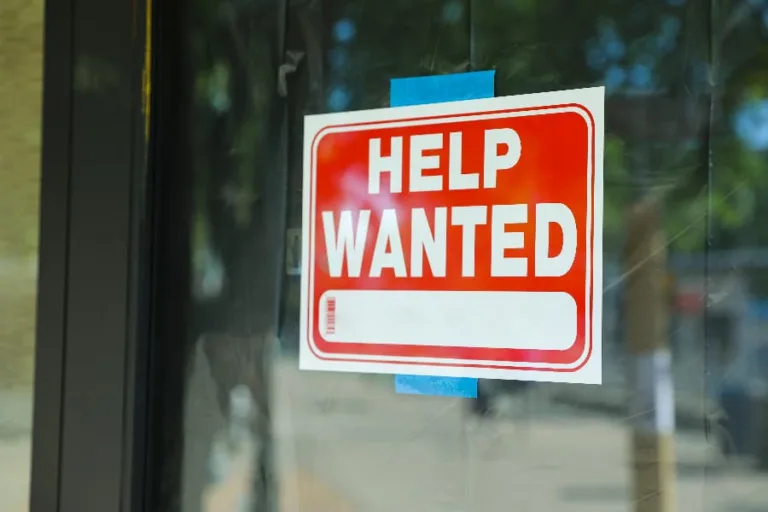 Help wanted sign