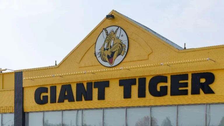 Giant Tiger stock image