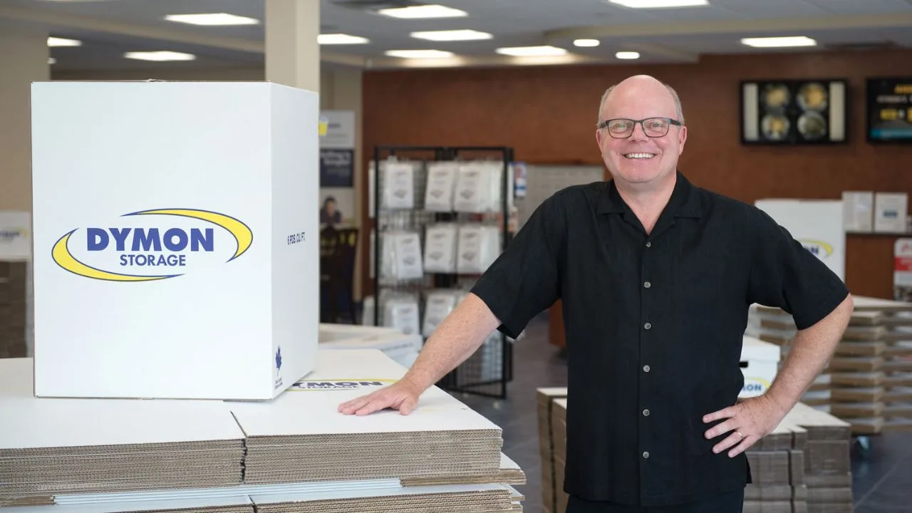 Steve Creighton at Dymon Storage